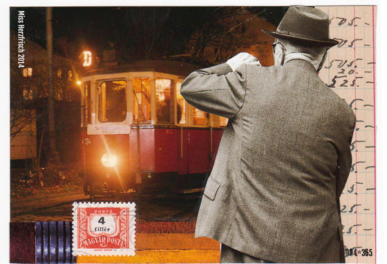 Miss Herzfrischs 365 Postkartengrüße -  Tram 505